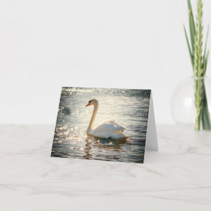 White Swan Card