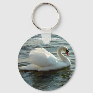 White Swan Key chain