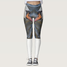 White Swan Leggings