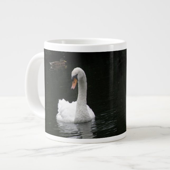 White Swan Mug (Front Left)