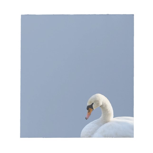 White Swan Notepad (Front)