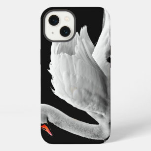 White Swan on Lake iPhone Case
