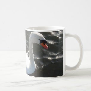 White Swan White Coffee Mug