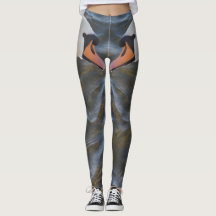White Swans Leggings
