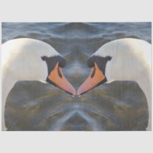 White Swans Tissue Paper