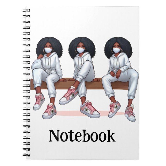 White Sweatsuit Notebook (Front)