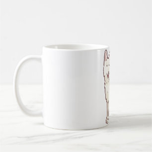 White Swiss Shepherd sitting Coffee Mug
