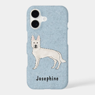 White Swiss Shepherd White GSD Cute Dog With Name