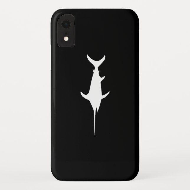 White Swordfish Case-Mate iPhone Case (Back)