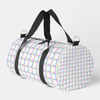 White Symmetric Chequered Gradient Pattern Frames