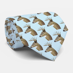 White Tail Deer Tie