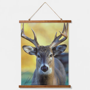 White-Tailed Deer   Autumn Hanging Tapestry