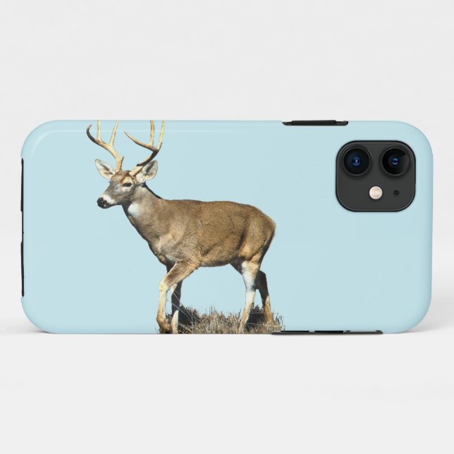 White Tailed Deer Buck Case-Mate iPhone Case (Back (Horizontal))