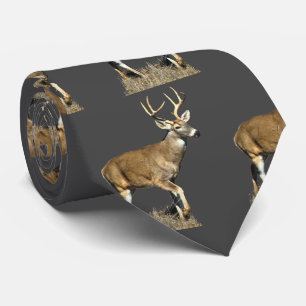 White Tailed Deer Buck Neck Tie