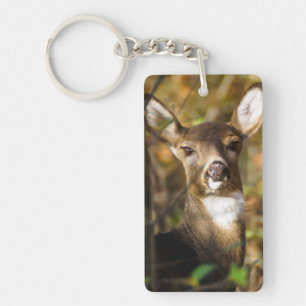 White-Tailed Deer Keychain
