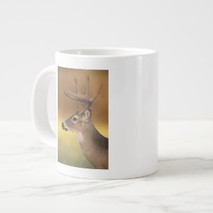 White-tailed Deer, Odocoileus virginianus, Large Coffee Mug