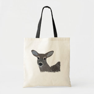 White Tailed Deer Wildlife Cute Animal Tote Bag
