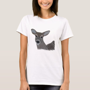 White Tailed Deer Wildlife Cute T-Shirt