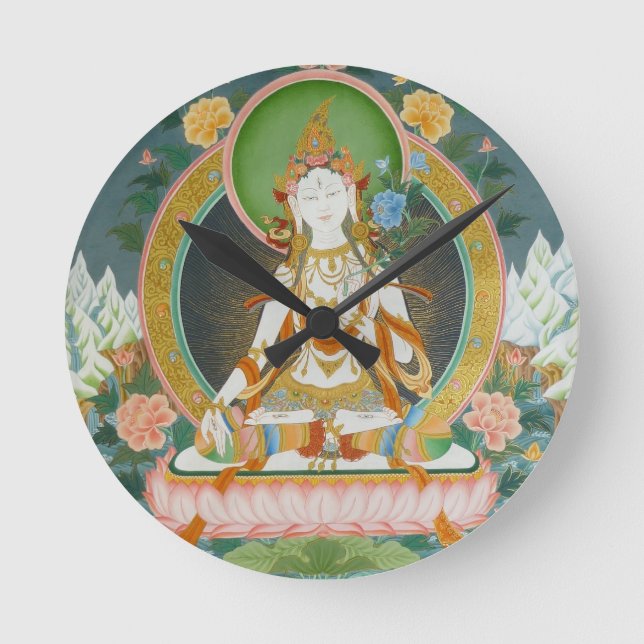 White Tara Clock (Front)