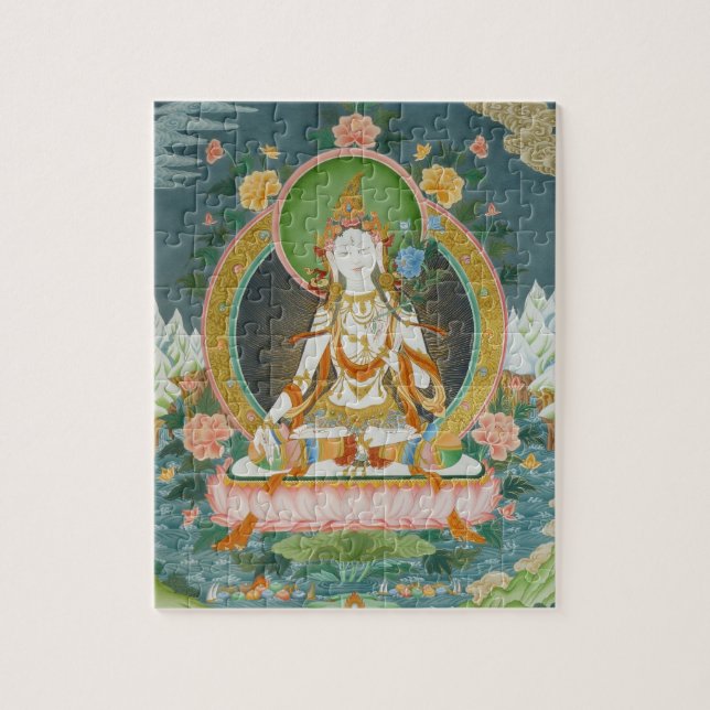 White Tara Puzzle (Vertical)
