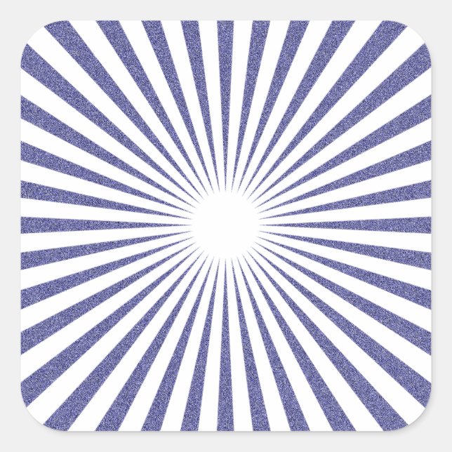 White Target - Square Sticker (Front)