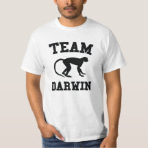 White Team Darwin T-Shirt