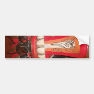 White Teeth Hakuna Matata cute Customise Product Bumper Sticker