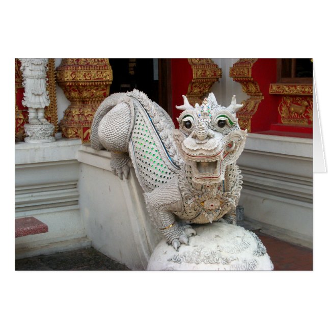 White Temple Dragon (Front Horizontal)