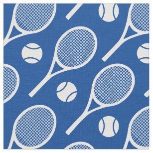 White tennis rackets - customizable! fabric