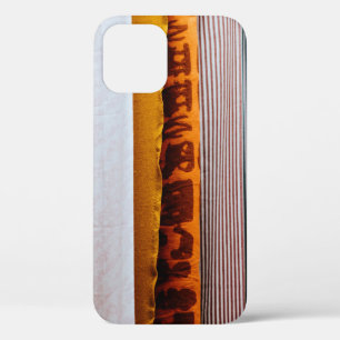 White textile iPhone 12 case