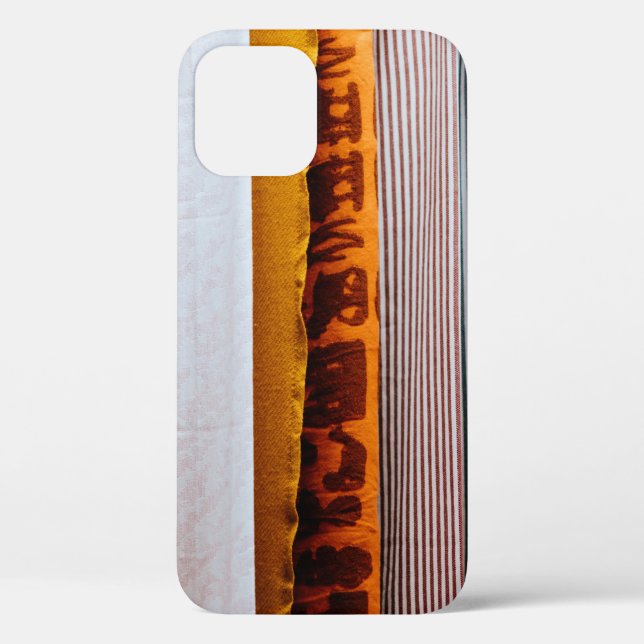 White textile Case-Mate iPhone case (Back)