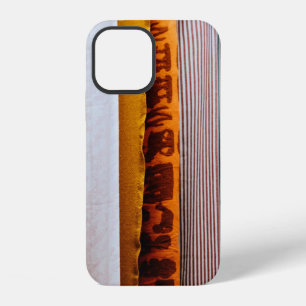 White textile iPhone 12 case