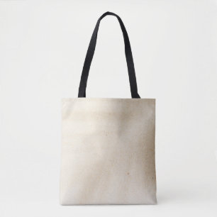 White textile with black shadow tote bag