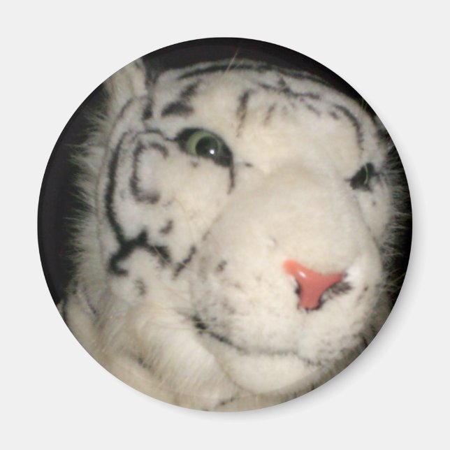 White Tiger 1 Magnet (Front)