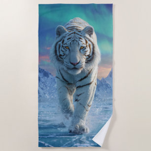 White Tiger Beach Towel – Arctic Ice Power