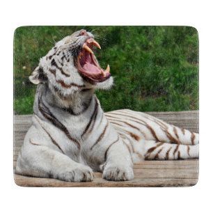 White Tiger, Bengal Tiger Cutting Board