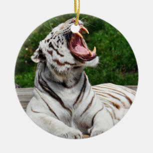 White Tiger, Bengal Tiger Ornament