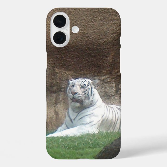 White Tiger Case-Mate iPhone Case (Back)