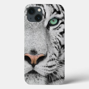 White Tiger iPhone 13 Case