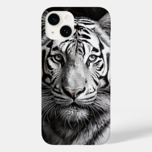 White Tiger Charcoal Case-Mate iPhone 14 Case