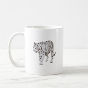 White Tiger Coffee Mug