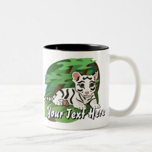 White Tiger Cub Mug