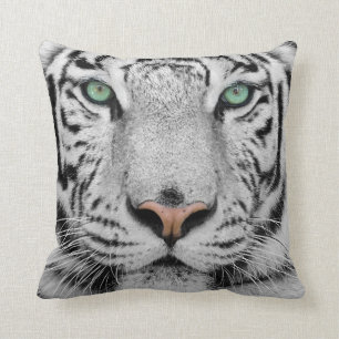 White Tiger Cushion