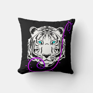 White Tiger Cushion