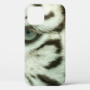 WHITE TIGER FACE iPhone 12 CASE