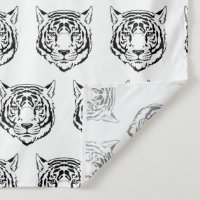 White Tiger Face Head Wild Animals Feline Lover