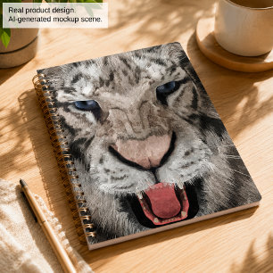 White Tiger Head Wildlife Aesthetic Planner