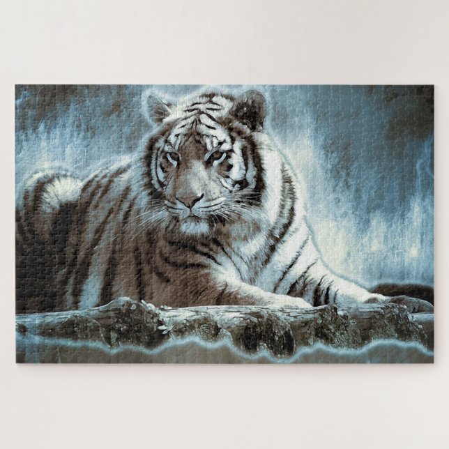 White Tiger Jigsaw Puzzle (Horizontal)