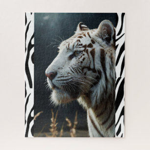 White tiger jigsaw puzzle