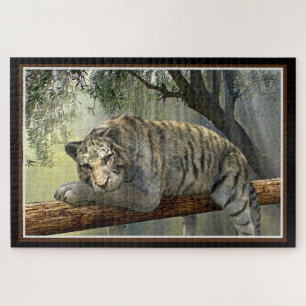 White Tiger Jigsaw Puzzle
